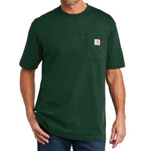 Carhartt Original Fit Short-Sleeve Pocket T-Shirt, Hunter Green, 2XL, NWT